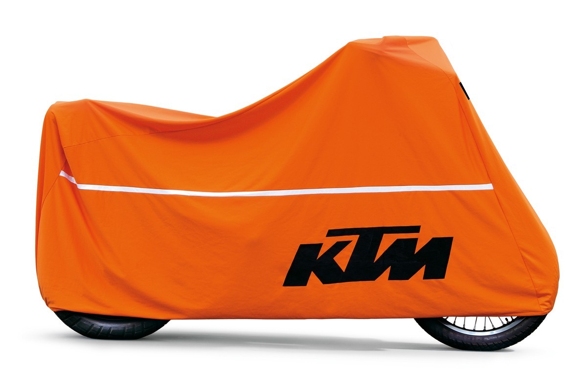 Funda Protectora de Moto KTM para Exterior por 80€ en Almería, Granada,  Málaga y Murcia - Tienda oficial de motociclismo. Además disponemos de  otros tipos de artículos omologados perfectos para ti y