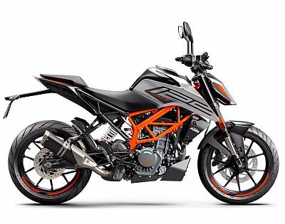KTM 125 DUKE SILVER 2022