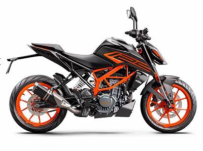 KTM 125 DUKE, black 2022