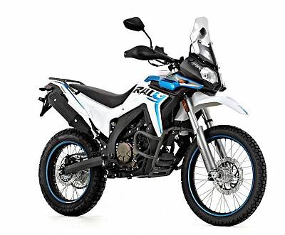 VOGE 300 RALLY E5 BLANCO / AZUL