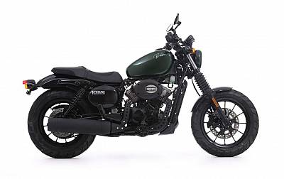 Hyosung BOBBER GV 300 VERDE