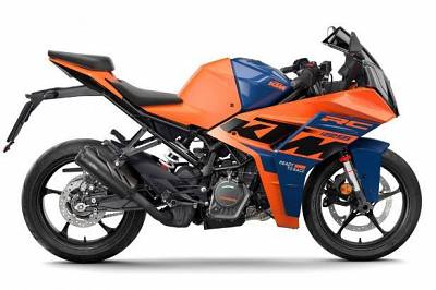 KTM RC 125, blue 2024