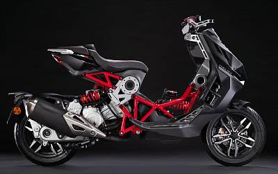 ItalJet DRAGSTER 125 ABS BLACK/GREY