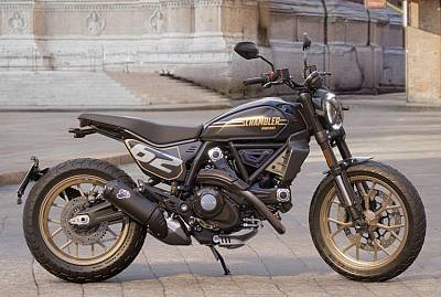 Ducati SCRAMBLER FULL THROTTLE THRILLING BLACK - DARK STEALTH 2025 EUR