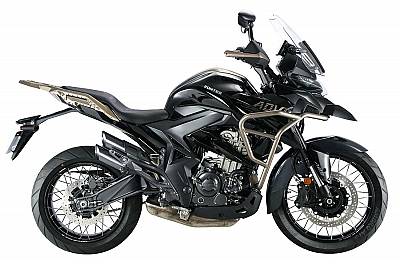 Zontes T350X E5+ NEGRO