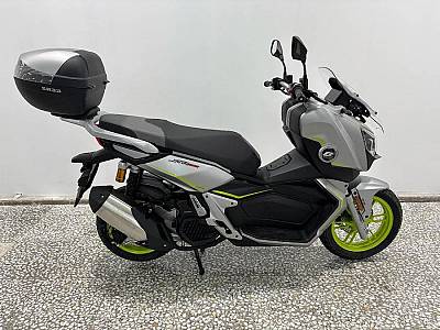 QJMOTOR ATR 125 HYBRID.  GRIS/VERDE