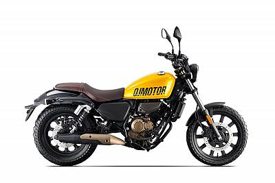 QJMOTOR SRV 125. AMARILLO