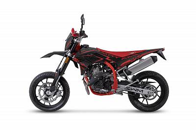 SWM Moto SM 125 RED-BLACK MY25