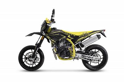 SWM Moto SM 125 YELLOW-BLACK  MY25