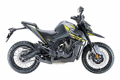 Zontes U1-125 LCD.  BLACK/YELLOW