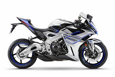 Zontes 703RR. SILVER/BLUE