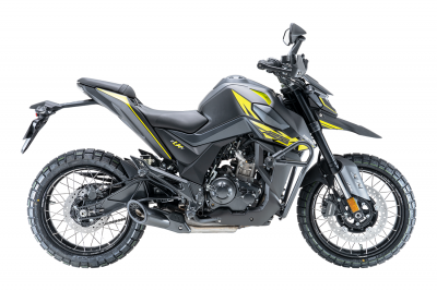 Zontes U1 125 LCD BLACK YELLOW