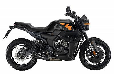 Zontes GK125 ALEACION BLACK ORANGE
