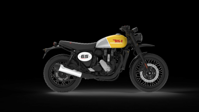 BSA SCRAMBLE 650 YELLOW/SILVER