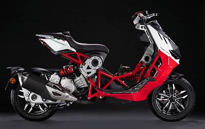 ItalJet DRAGSTER 200 ABS    WHITE/RED