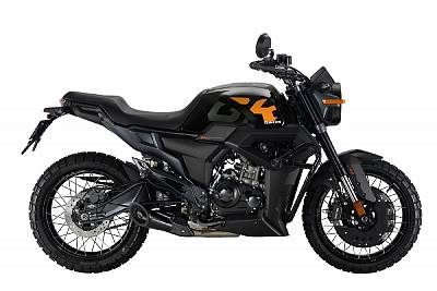 Zontes GK 125X. BLACK/ORANGE